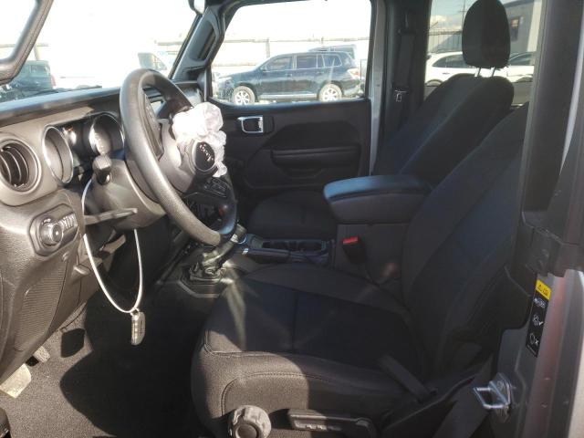 1C4GJXAN1MW670318 - 2021 JEEP WRANGLER S ვერცხლისფერი ფოტო 7