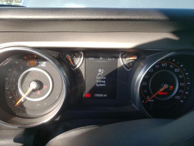 1C4GJXAN1MW670318 - 2021 JEEP WRANGLER S ვერცხლისფერი ფოტო 9