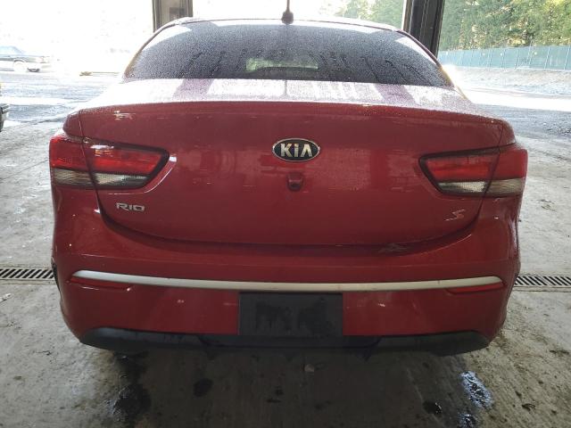 3KPA24AD5ME382997 - 2021 KIA RIO LX RED photo 6