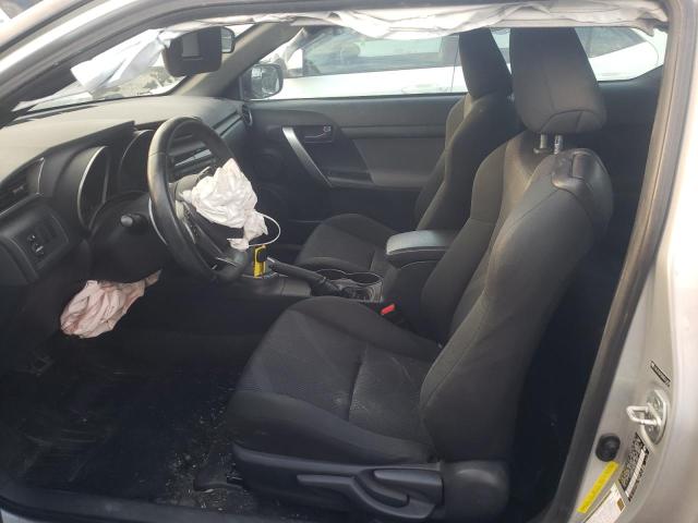 JTKJF5C75B3021459 - 2011 TOYOTA SCION TC SILVER photo 7
