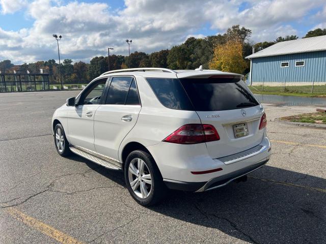 4JGDA5HB6FA453216 - 2015 MERCEDES-BENZ ML 350 4MA WHITE photo 3