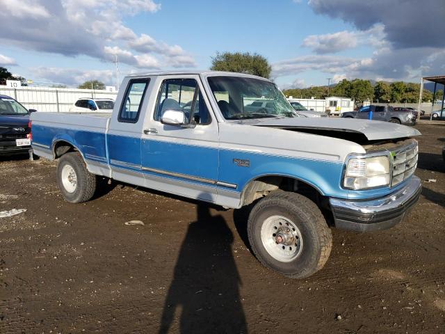 1FTEX14N4PKB11386 - 1993 FORD F150 TWO TONE photo 4