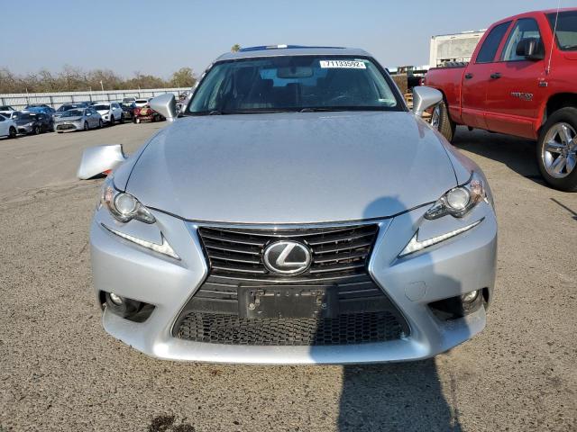 JTHBF1D21F5058296 - 2015 LEXUS IS 250 SILVER photo 5