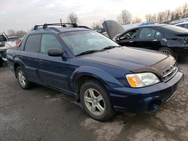 4S4BT62C047101932 - 2004 SUBARU BAJA SPORT BLUE photo 4