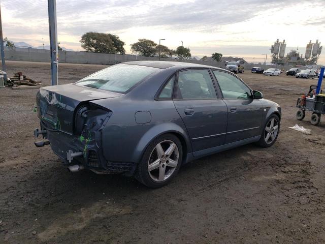 WAUJC68E32A176081 - 2002 AUDI A4 1.8T GRAY photo 3