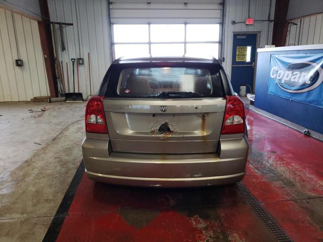 1B3HB28BX8D586131 - 2008 DODGE CALIBER TAN photo 6