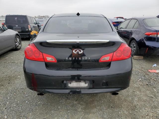 JN1DV6AP2CM701320 - 2012 INFINITI G25 BASE BLACK photo 6