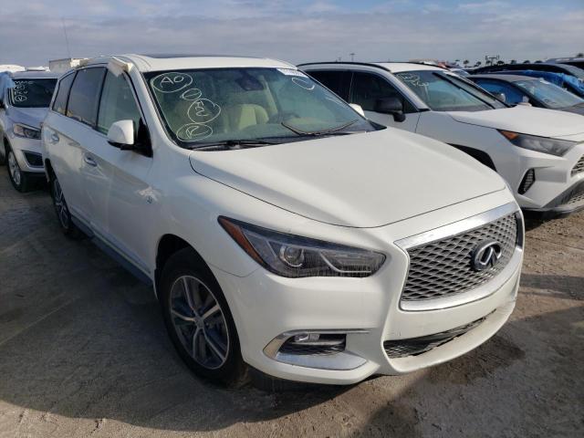 5N1DL0MN8KC504260 - 2019 INFINITI QX60 LUXE WHITE photo 1