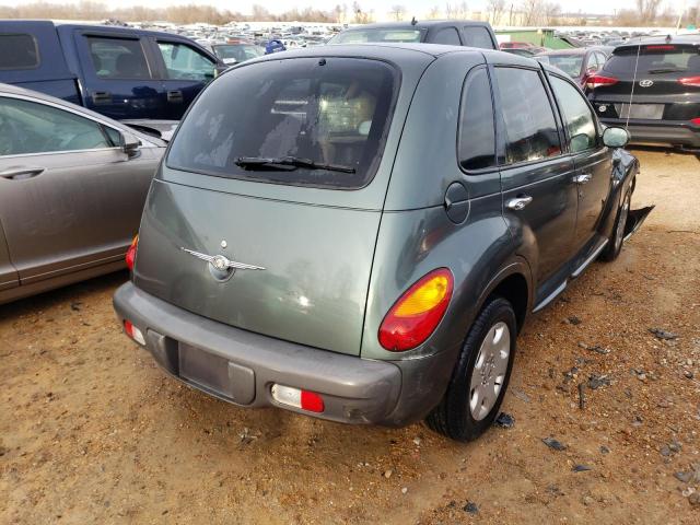 3C4FY48B23T542269 - 2003 CHRYSLER PT CRUISER GREEN photo 4