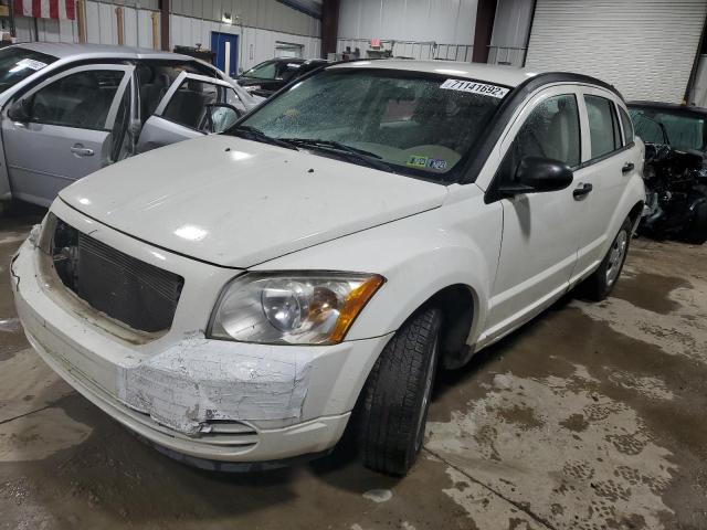 1B3HB28B07D389743 - 2007 DODGE CALIBER WHITE photo 1