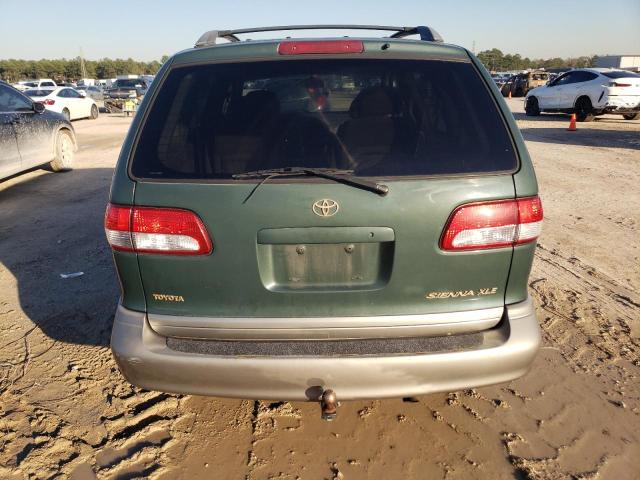 4T3ZF13C71U335836 - 2001 TOYOTA SIENNA LE GREEN photo 6