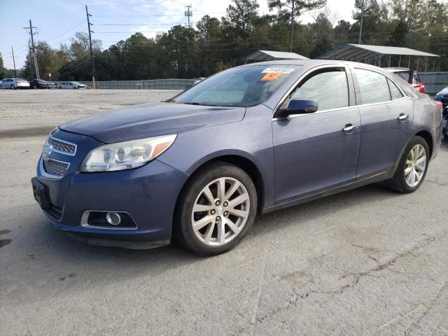 1G11H5SA9DF320834 - 2013 CHEVROLET MALIBU LTZ ნაცრისფერი ფოტო 1