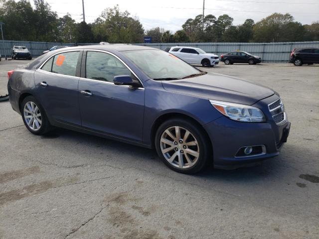 1G11H5SA9DF320834 - 2013 CHEVROLET MALIBU LTZ ნაცრისფერი ფოტო 4
