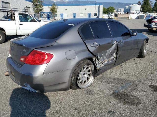 JNKCV61E89M305889 - 2009 INFINITI G37 BASE SILVER photo 3