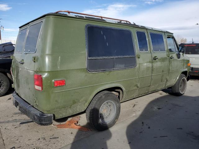 1GDEG25K1L7523736 - 1990 GMC RALLY WAGO GREEN photo 3