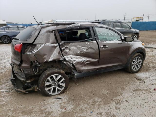 KNDPB3AC5E7549470 - 2014 KIA SPORTAGE B BROWN photo 3