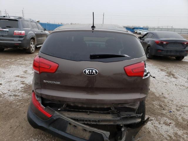 KNDPB3AC5E7549470 - 2014 KIA SPORTAGE B BROWN photo 6