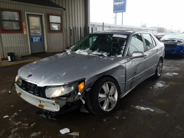 YS3EH49GX73522237 - 2007 SAAB 9-5 AERO SILVER photo 2