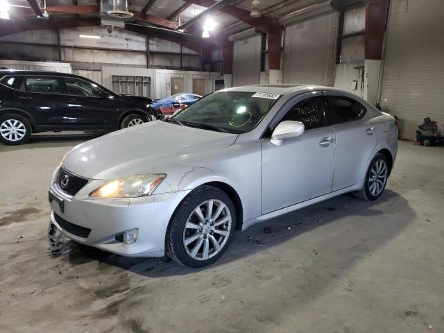 JTHCK262785026037 - 2008 LEXUS IS 250 SILVER photo 1