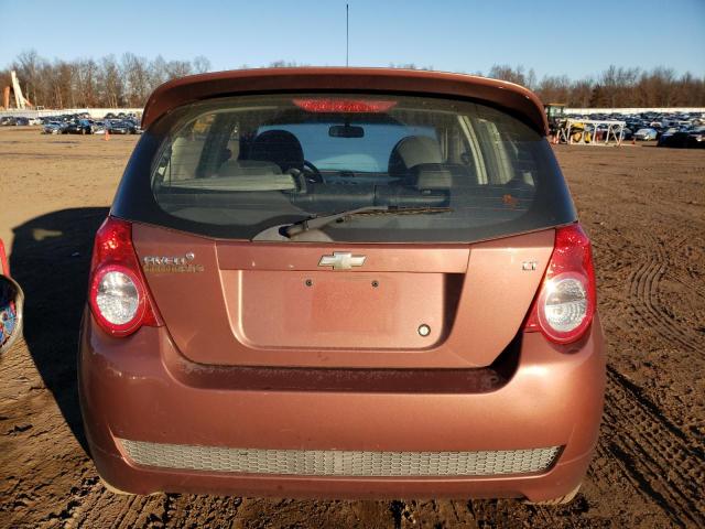 KL1TG6DE3BB234648 - 2011 CHEVROLET AVEO LT ORANGE photo 6