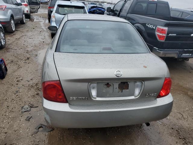 3N1CB51D16L554734 - 2006 NISSAN SENTRA BEIGE photo 6