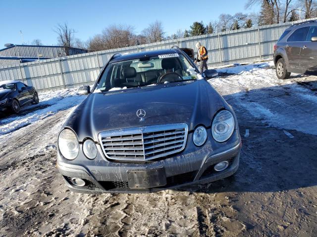 WDBUH87X37X221541 - 2007 MERCEDES-BENZ E 350 4MAT CHARCOAL photo 5