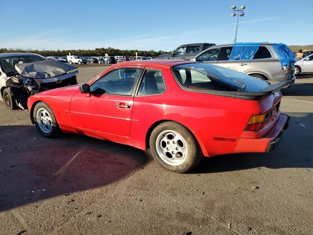 WP0AA094XGN458536 - 1986 PORSCHE 944 RED photo 2