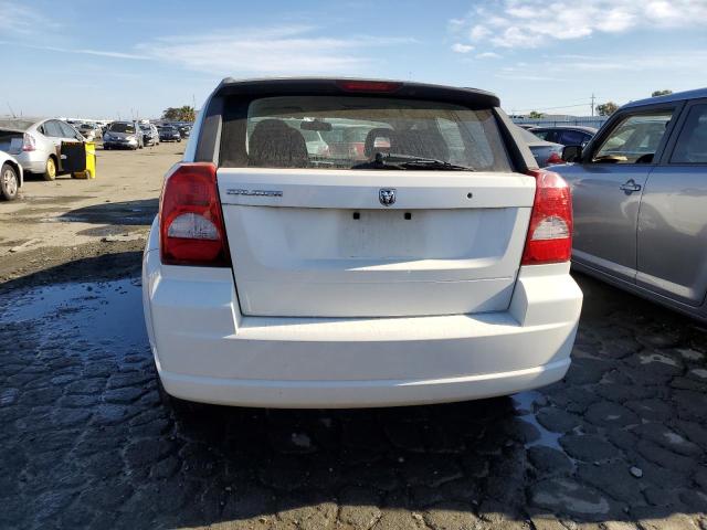 1B3HB28B28D566827 - 2008 DODGE CALIBER WHITE photo 6