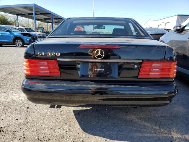 WDBFA63F4VF145653 - 1997 MERCEDES-BENZ SL 320 BLACK photo 6