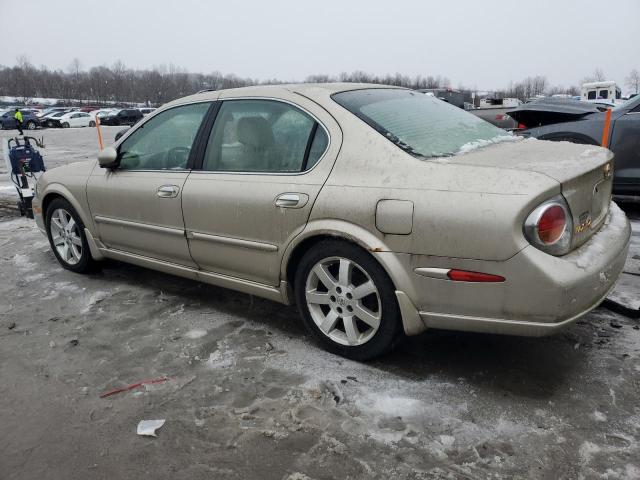 JN1DA31A42T001843 - 2002 NISSAN MAXIMA GLE BEIGE photo 2