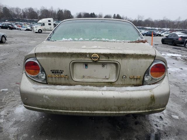 JN1DA31A42T001843 - 2002 NISSAN MAXIMA GLE BEIGE photo 6