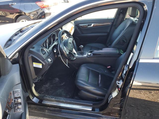 WDDGF8AB7DA758757 - 2013 MERCEDES-BENZ C 300 4MAT BLACK photo 7