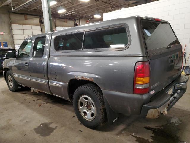 1GTEC19V81Z205628 - 2001 GMC SIERRA 150 GRAY photo 2