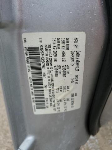 2C4GM68445R547282 - 2005 CHRYSLER PACIFICA T SILVER photo 14