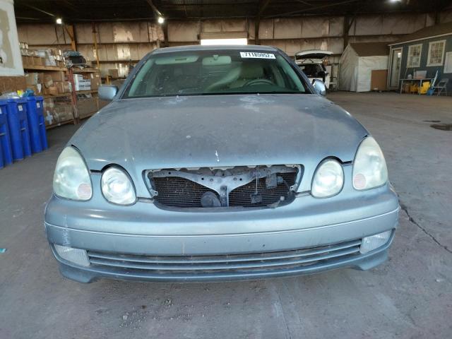 JT8BD69S710131236 - 2001 LEXUS GS 300 GRAY photo 5