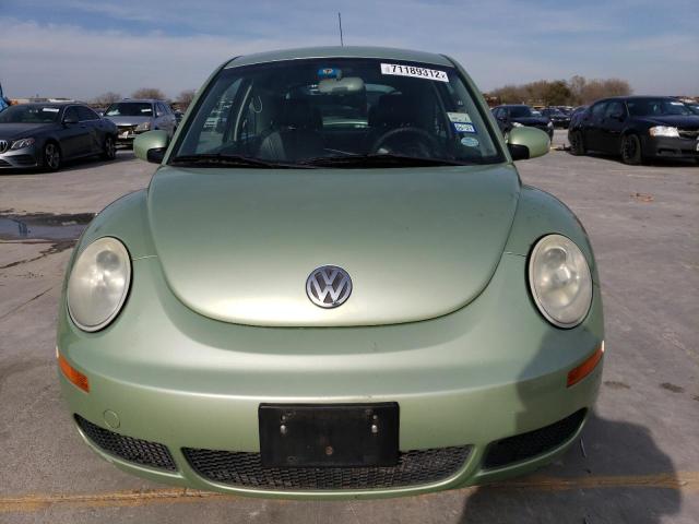 3VWPW31C17M522020 - 2007 VOLKSWAGEN NEW BEETLE GREEN photo 5