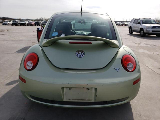 3VWPW31C17M522020 - 2007 VOLKSWAGEN NEW BEETLE GREEN photo 6