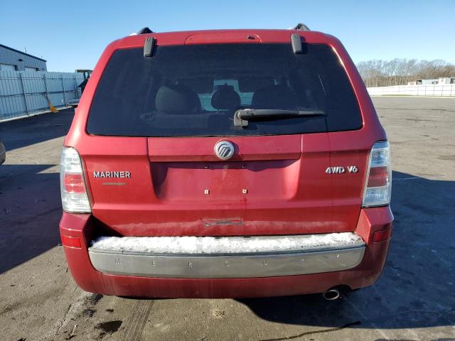 4M2CU91108KJ10585 - 2008 MERCURY MARINER MAROON photo 6