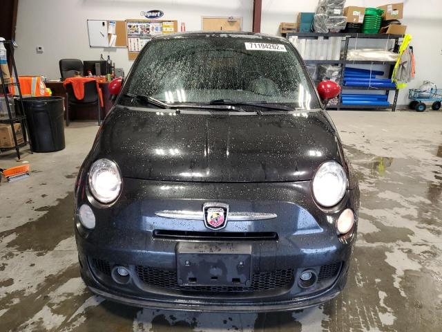 3C3CFFFH6DT511883 - 2013 FIAT 500 ABARTH BLACK photo 5