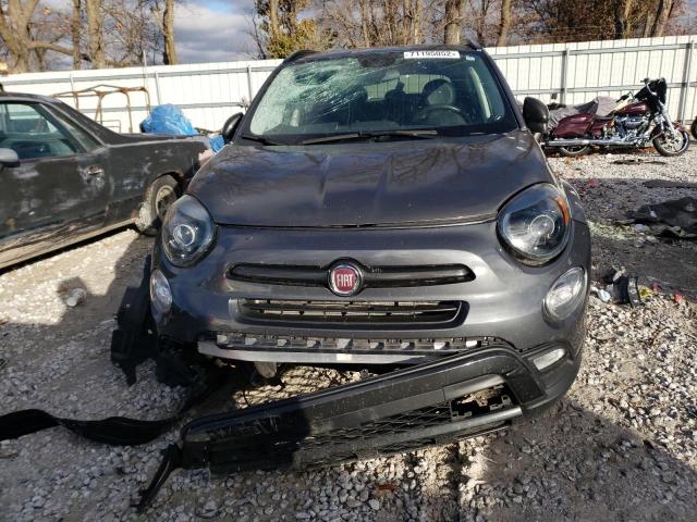 ZFBCFXCB8JP667332 - 2018 FIAT 500X TREKK GRAY photo 5