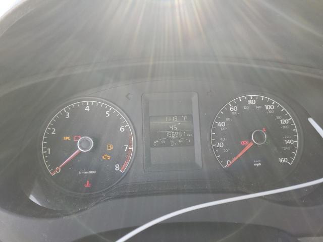 3VW2K7AJ4BM374675 - 2011 VOLKSWAGEN JETTA BASE 银色 照片 9