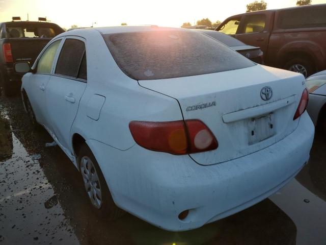 1NXBU4EE9AZ360947 - 2010 TOYOTA COROLLA BA WHITE photo 2