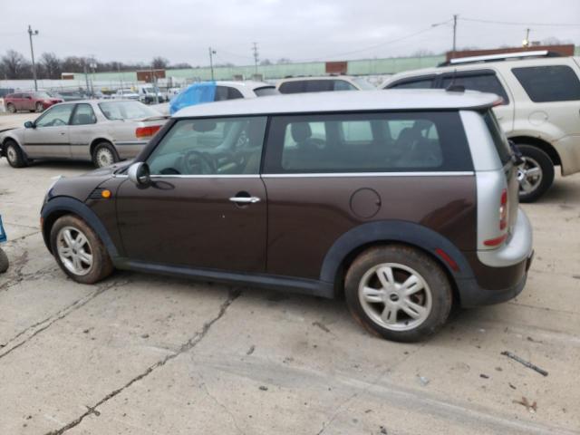 WMWML33539TP98598 - 2009 MINI COOPER CLU BROWN photo 2