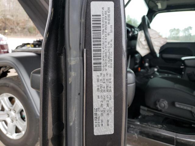 1C4GJXAG1LW274115 - 2020 JEEP WRANGLER S 灰色 照片 13