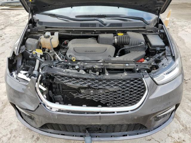 2C4RC1BG4MR584459 - 2021 CHRYSLER PACIFICA T GRAY photo 12