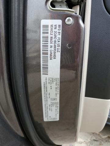 2C4RC1BG4MR584459 - 2021 CHRYSLER PACIFICA T GRAY photo 13