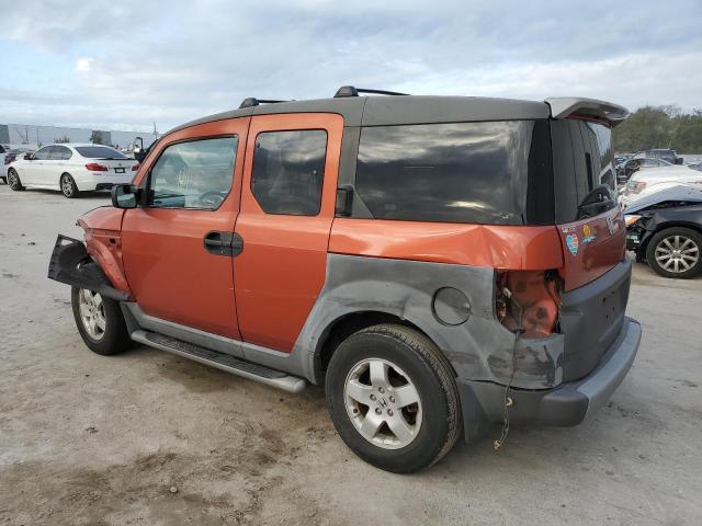 5J6YH18583L013660 - 2003 HONDA ELEMENT EX ORANGE photo 2