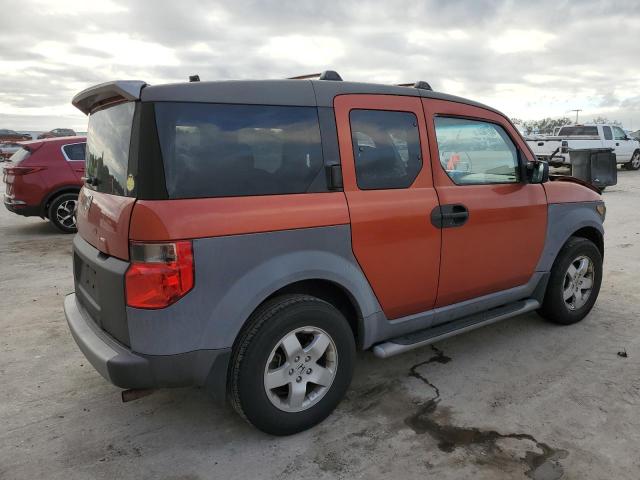 5J6YH18583L013660 - 2003 HONDA ELEMENT EX ORANGE photo 3