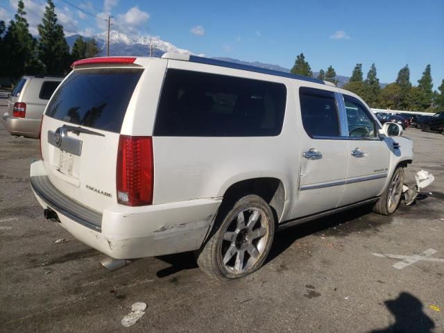 1GYS4JEF5BR178463 - 2011 CADILLAC ESCALADE E WHITE photo 3