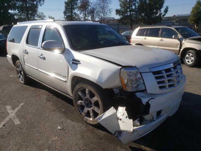 1GYS4JEF5BR178463 - 2011 CADILLAC ESCALADE E WHITE photo 4